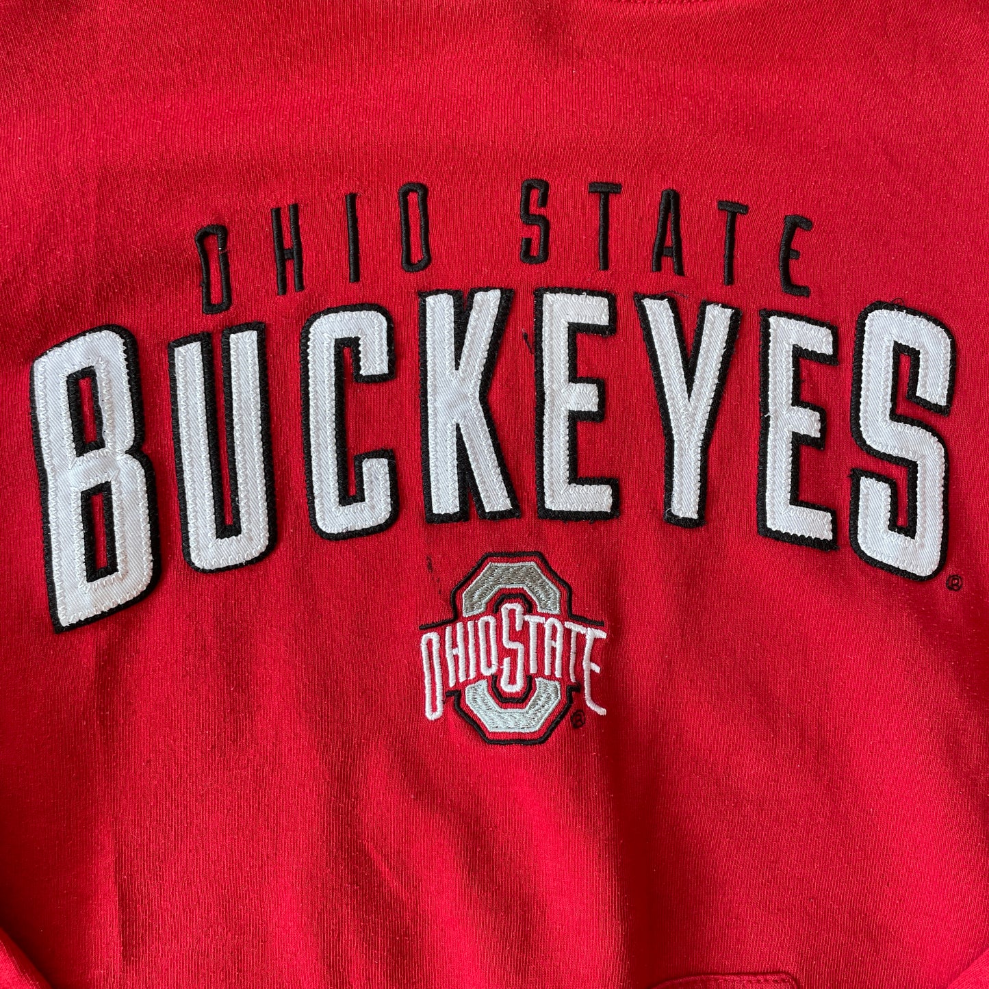Rød Vintage Buckeyes Hoodie