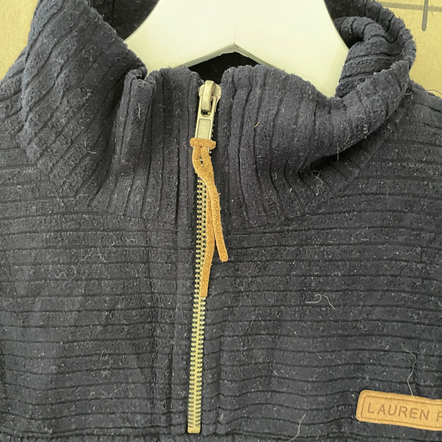 Blå Ralph Lauren 1/4 Zip