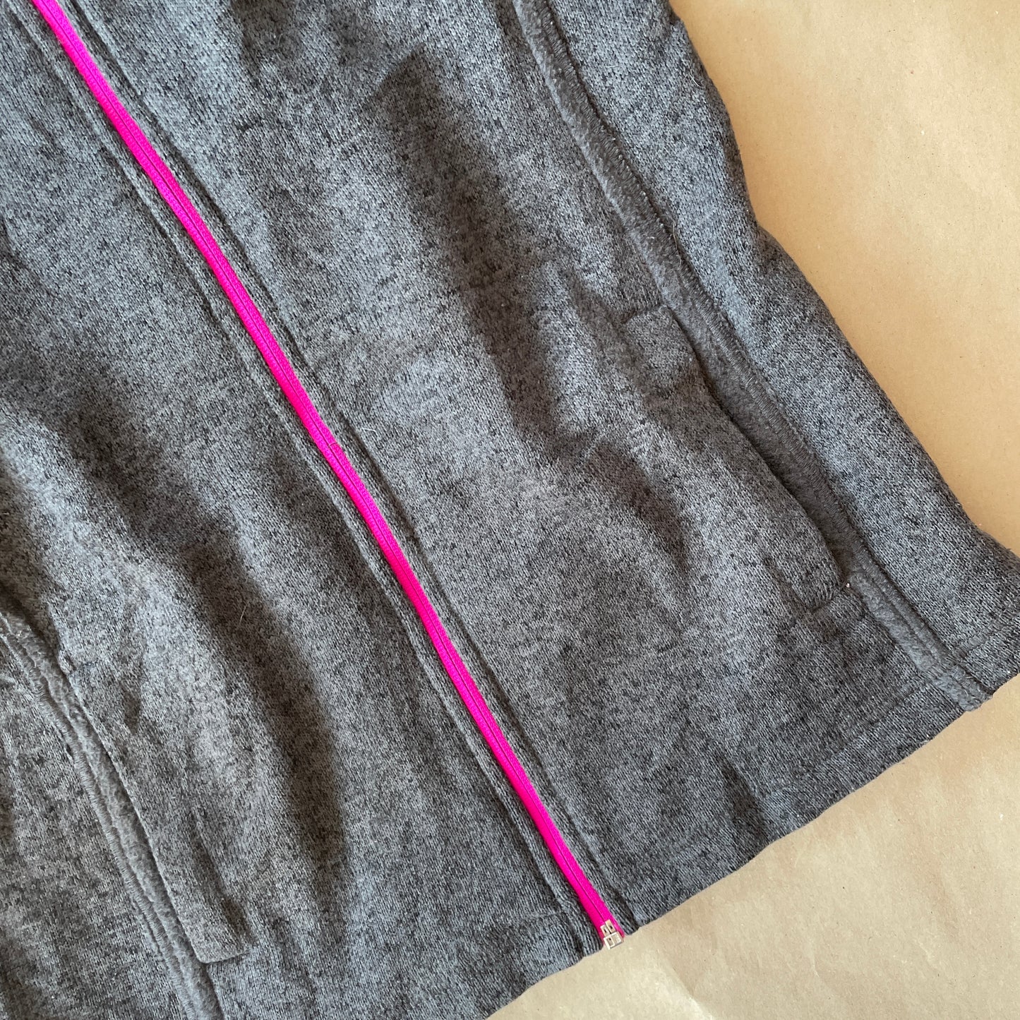 Grå Vintage Fila Sport 1/4 Zip