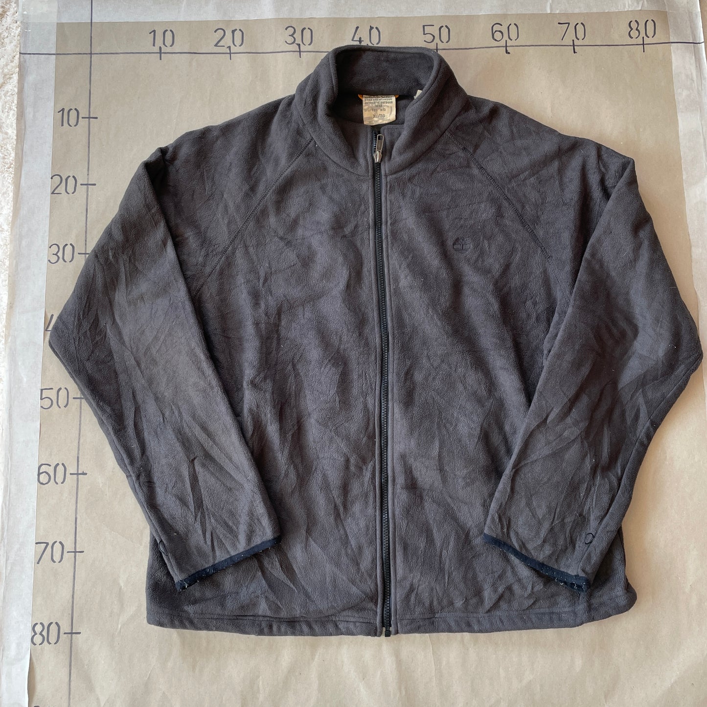 Grå Vintage Timberland Sweatshirt