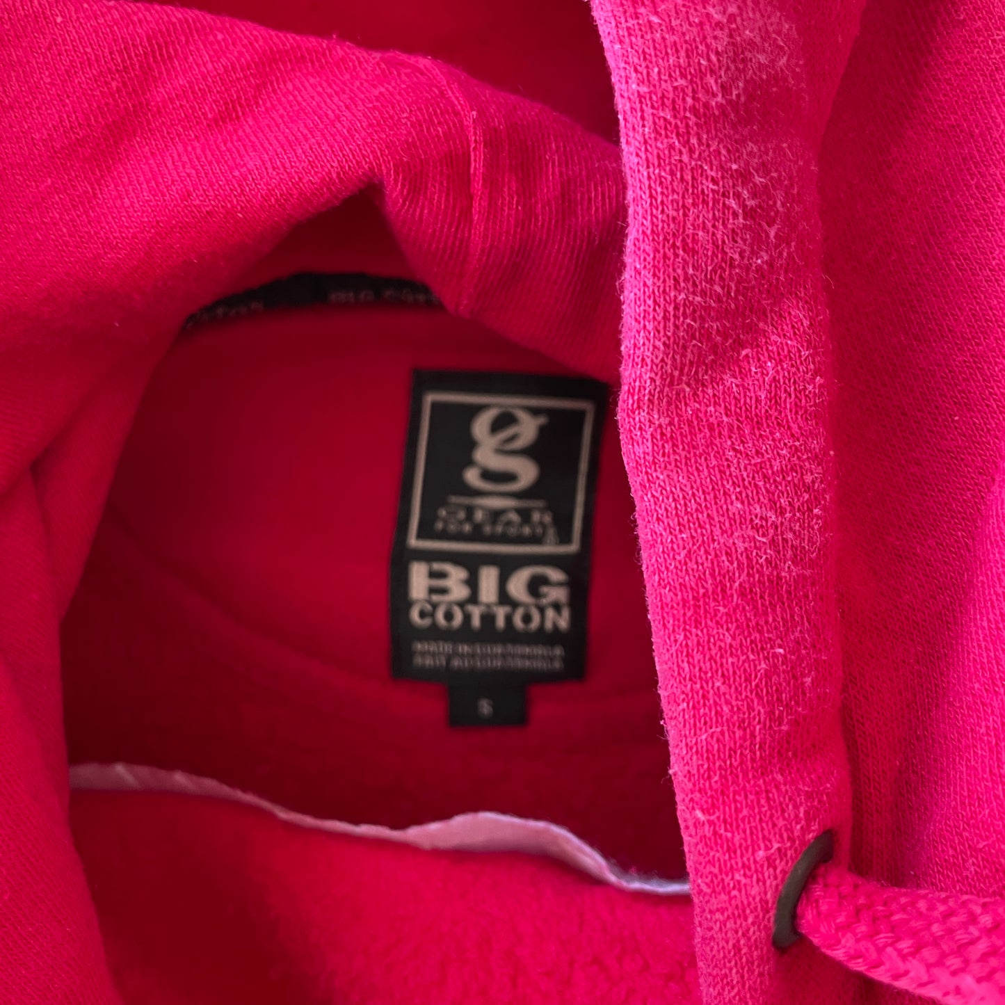 Rød Vintage Hoodie