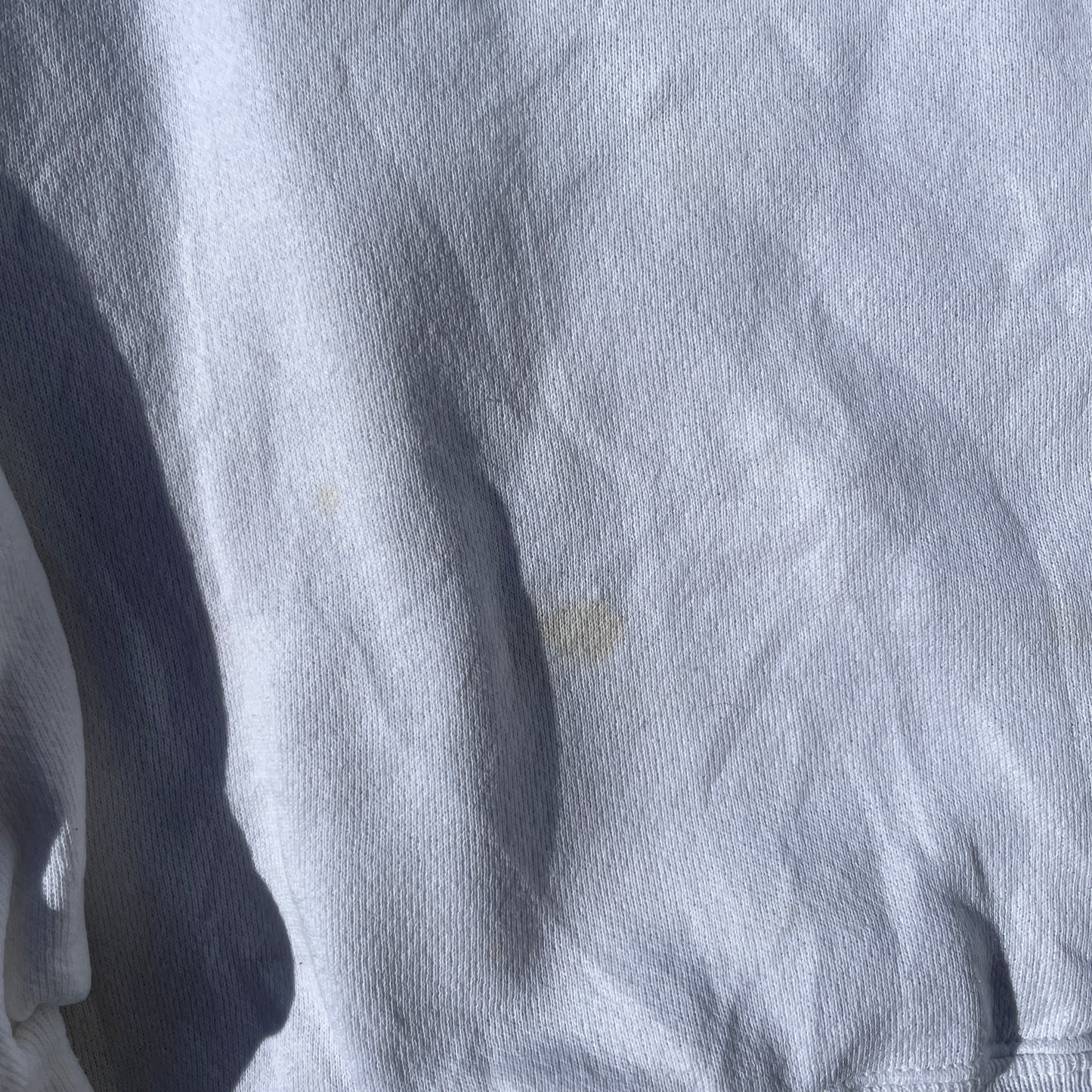 Hvid Vintage Grafisk Sweatshirt