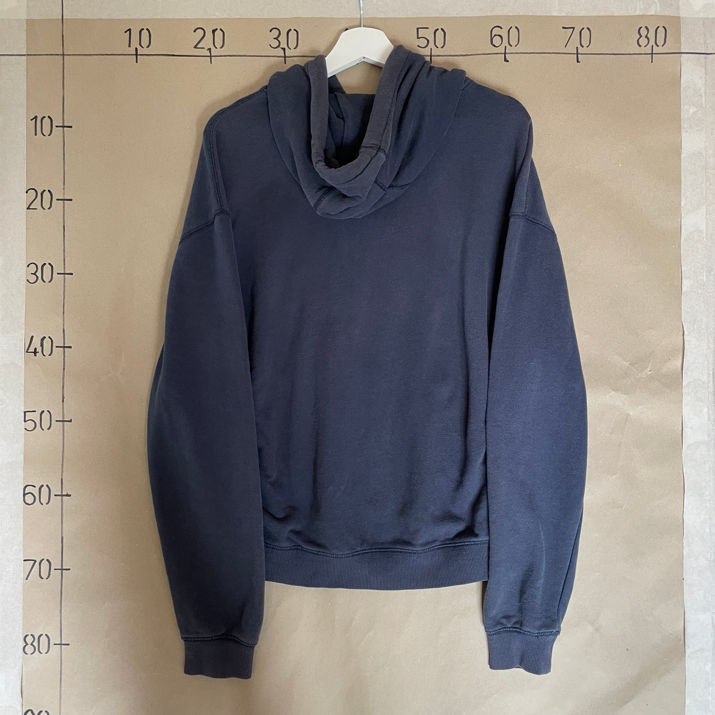 Blå Vintage Russell Athletics Hoodie