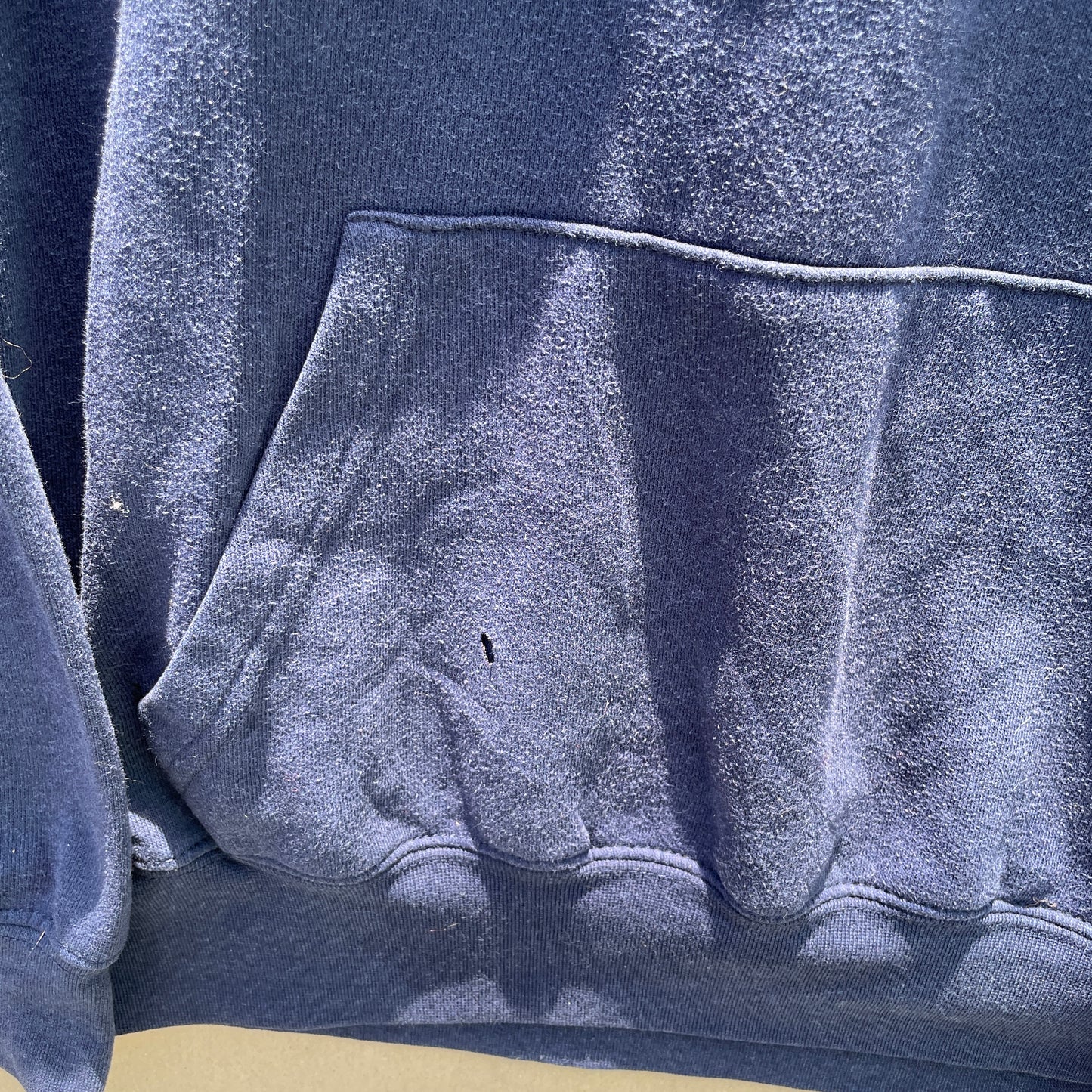 Marineblå Penn State Vintage Hoodie Med Klassisk Collegelook