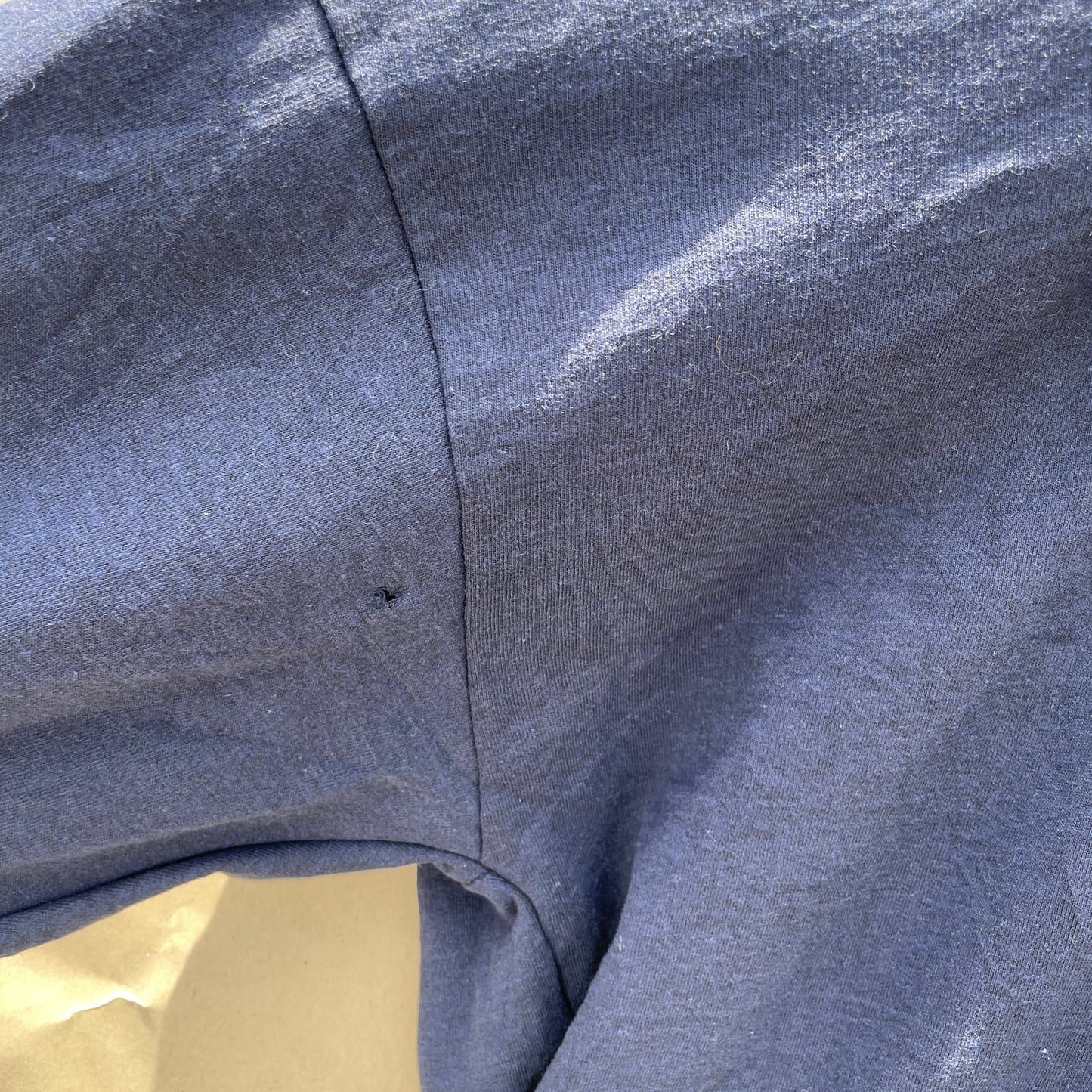 Marineblå Zip Hoodie Med Vintage Lake Winnipesaukee Print