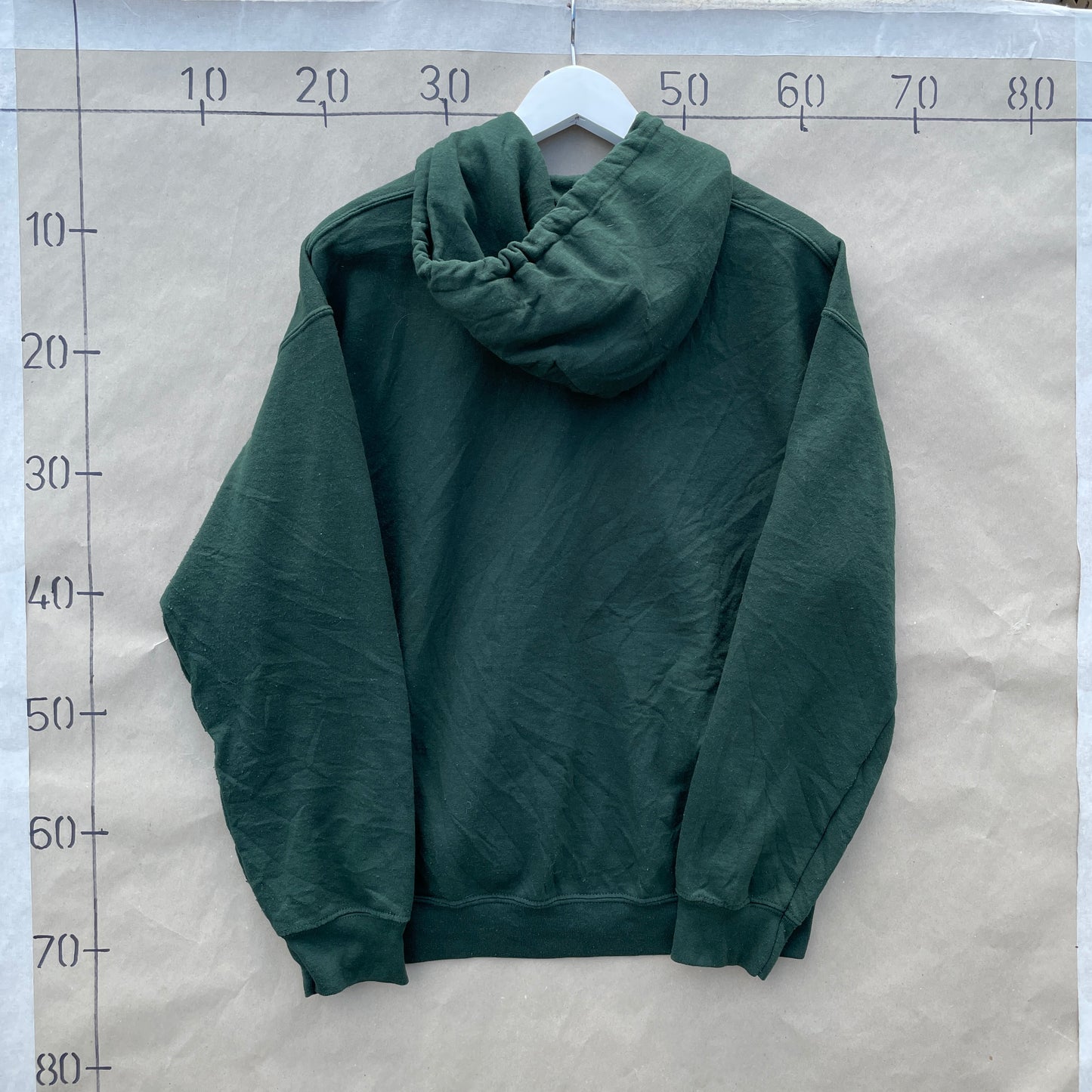 Mørkegrøn Vintage St Mary’s Embroidered Hoodie