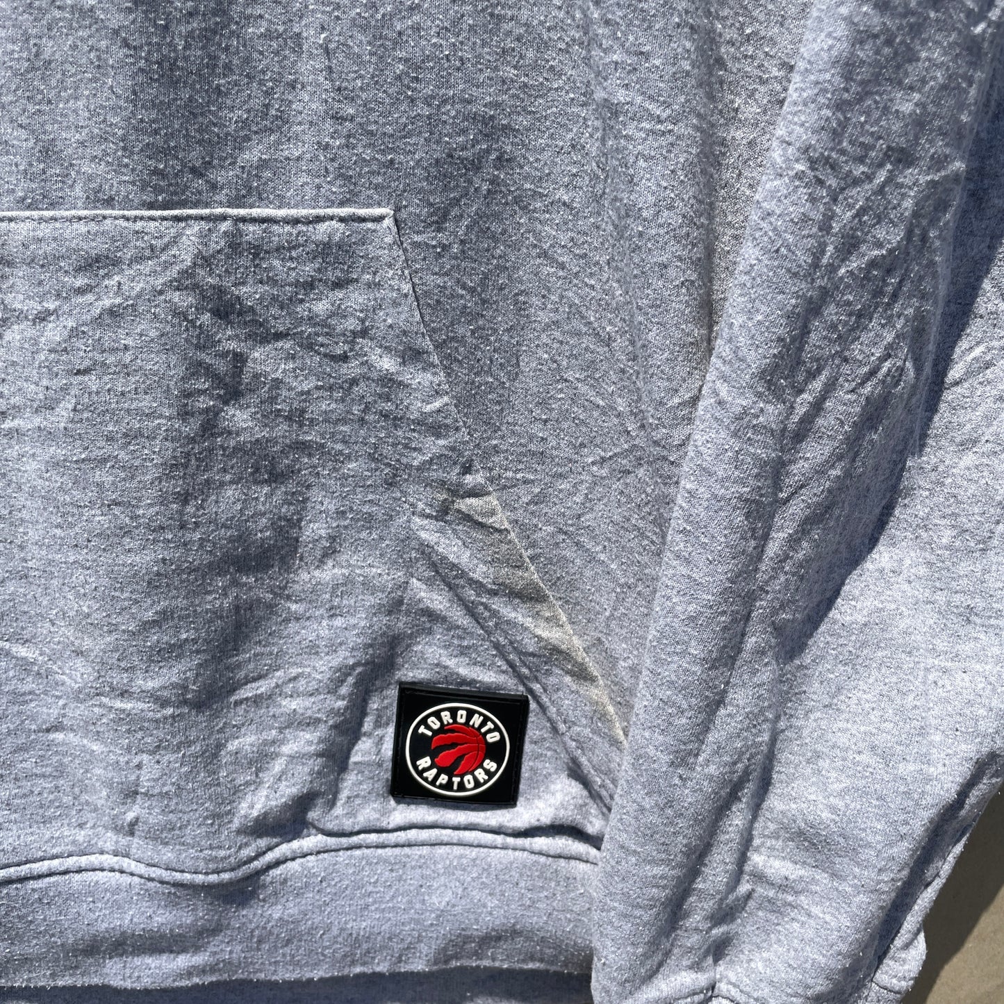 Grå Toronto Raptors NBA Hoodie