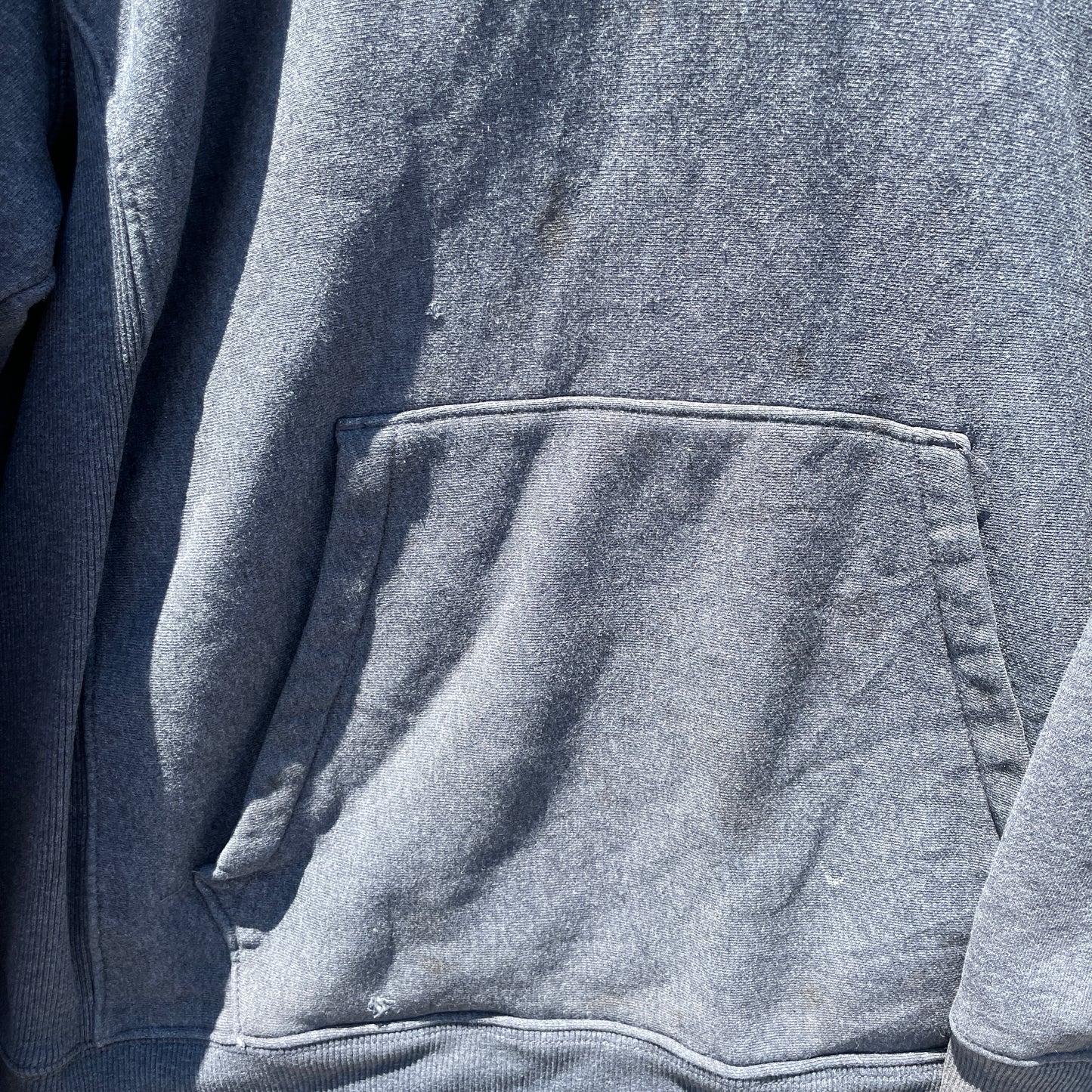 Mørkegrå Vintage Jancewicz & Son Hoodie Med Gul Print