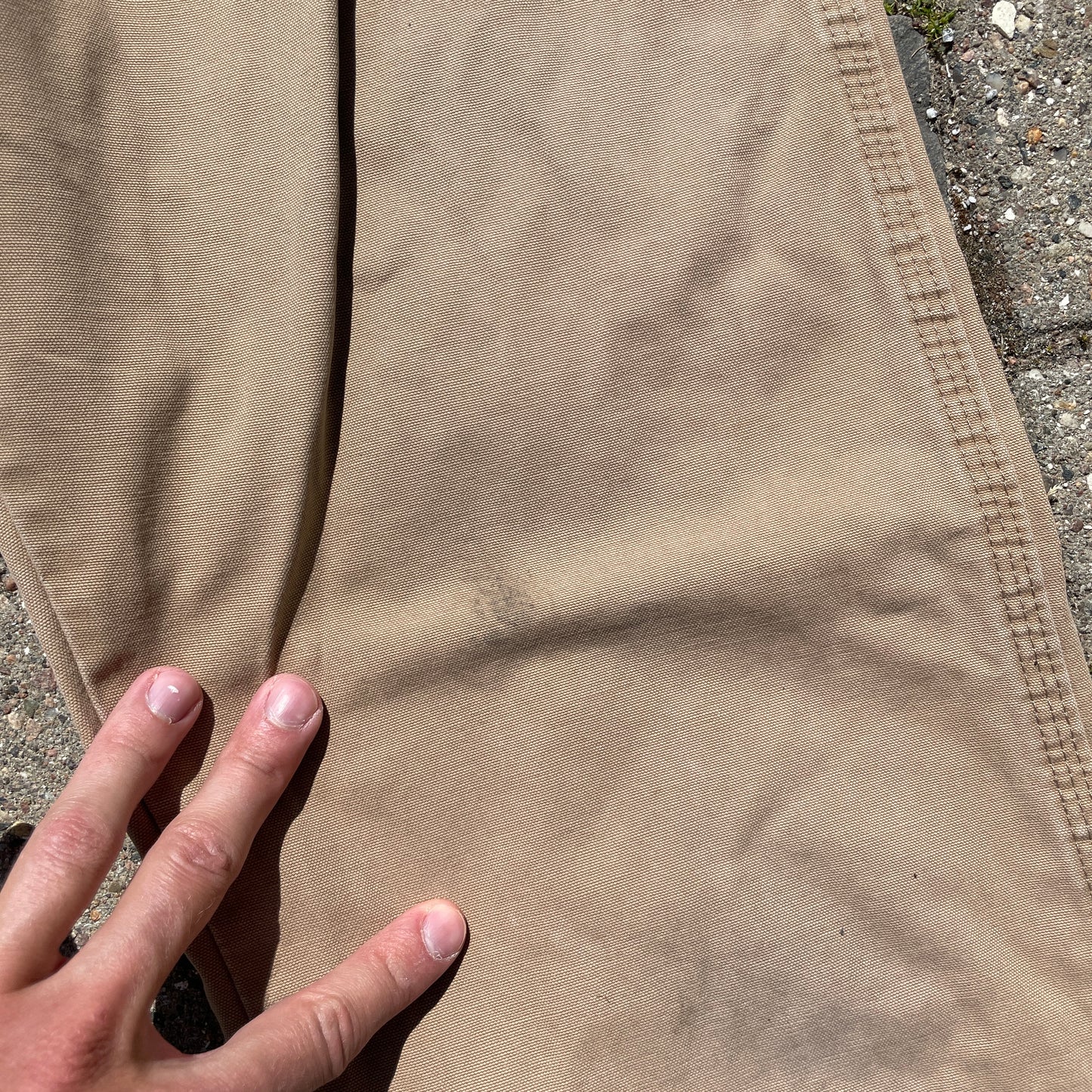 Vintage Khaki Wrangler Workwear Bukser