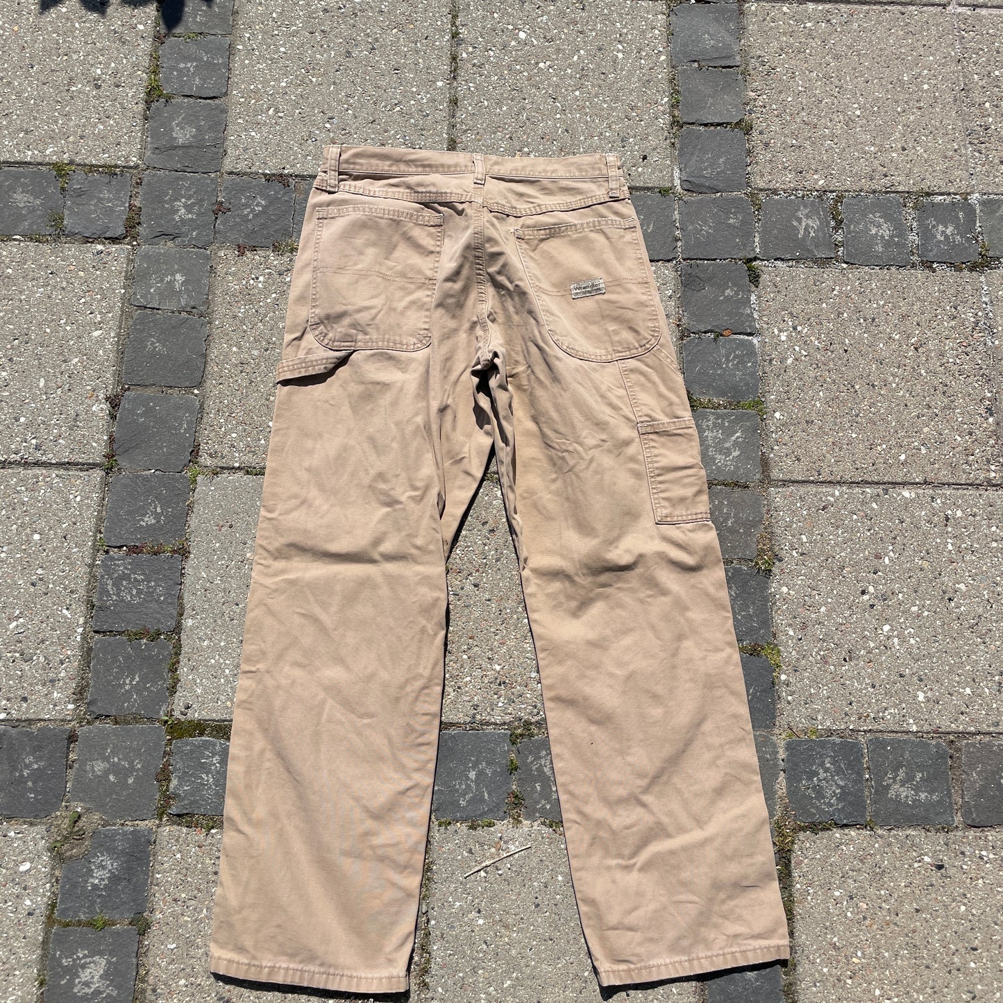Vintage Khaki Wrangler Workwear Bukser