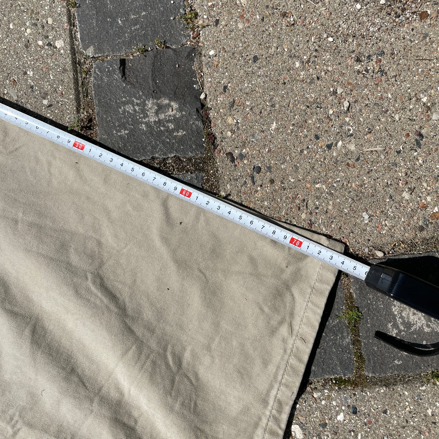 Beige Wrangler Carpenter Pants – Vintage Workwear Stil