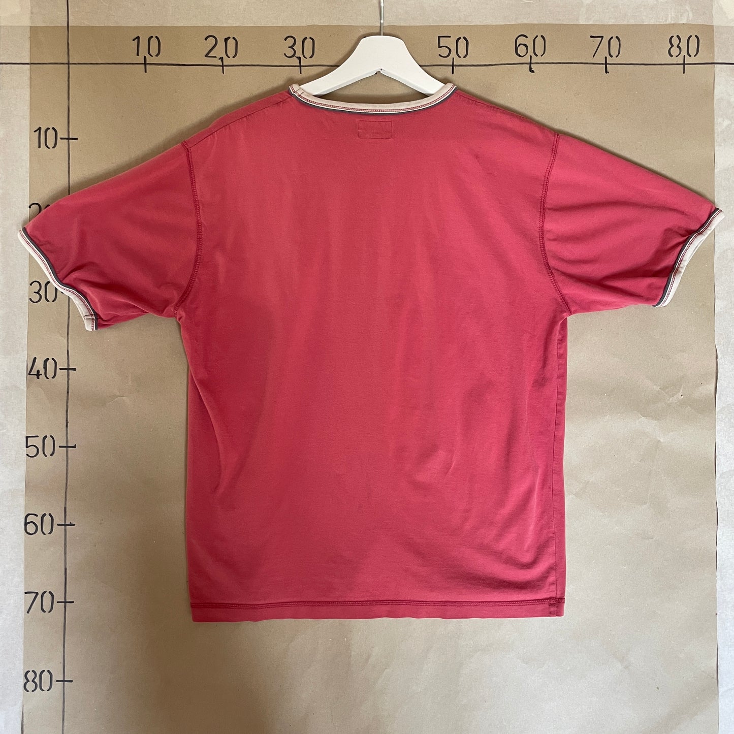 Rød Vintage Signal T-Shirt