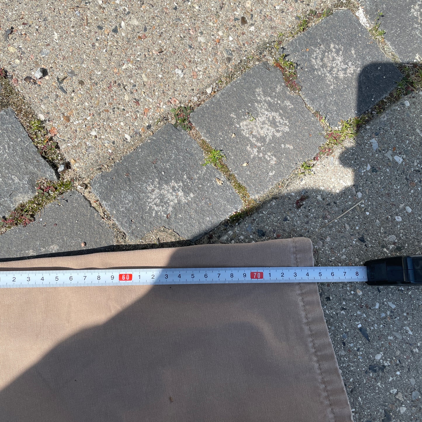 Lysebrune Wrangler Vintage Cargo Bukser I Kraftigt Bomuld