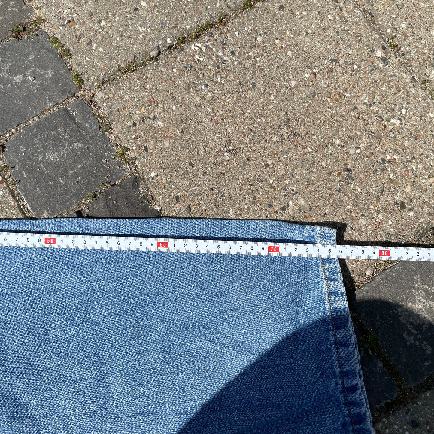 Vintage Lyseblå Wrangler Carpenter Jeans I Loose Fit