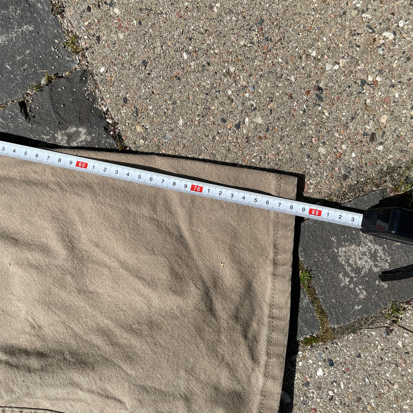 Vintage Lysebrune Wrangler Cargo Bukser Med Lommer