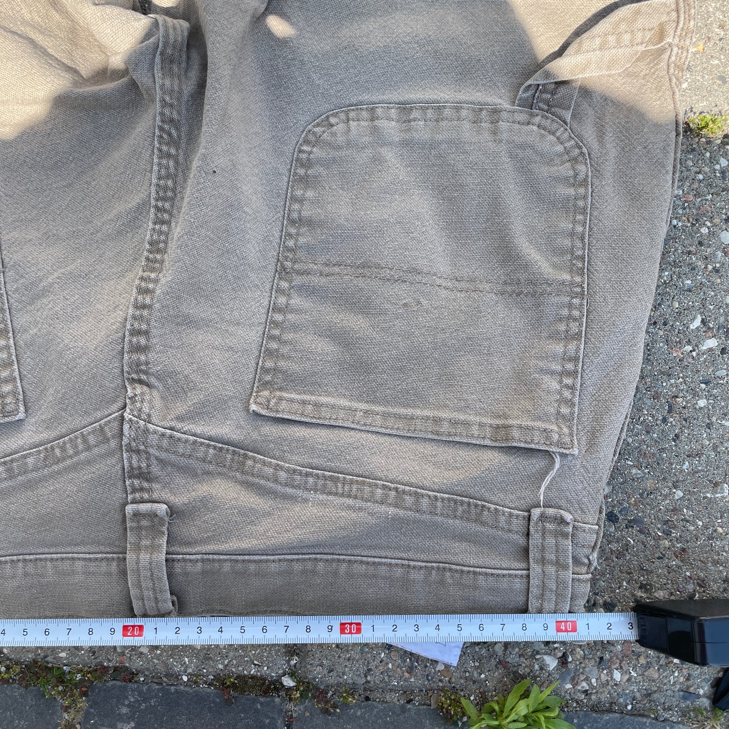 Beige Vintage Wrangler Carpenter Bukser