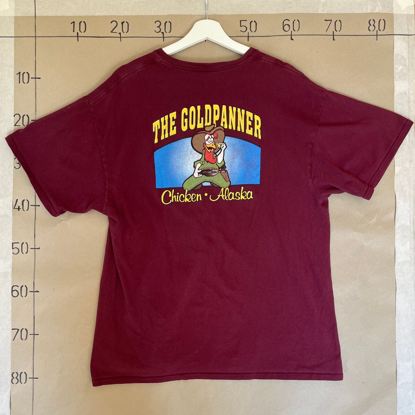 Bordeauxrød Vintage The Goldpanner T-Shirt