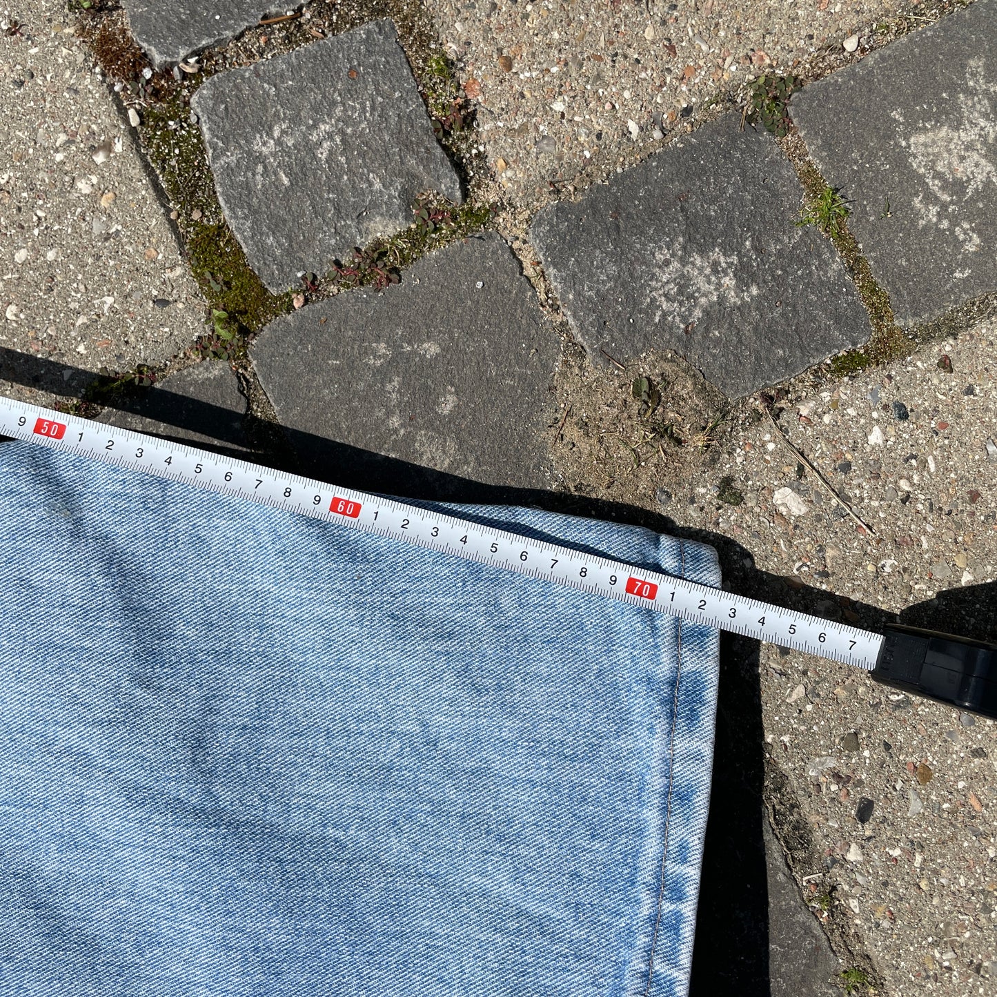 Vintage Lyseblå Wrangler Jeans – Relaxed Fit