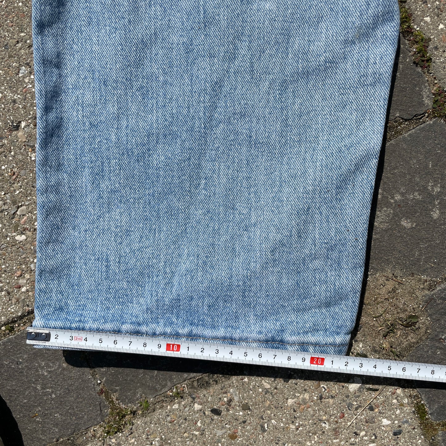Vintage Lyseblå Wrangler Jeans – Relaxed Fit