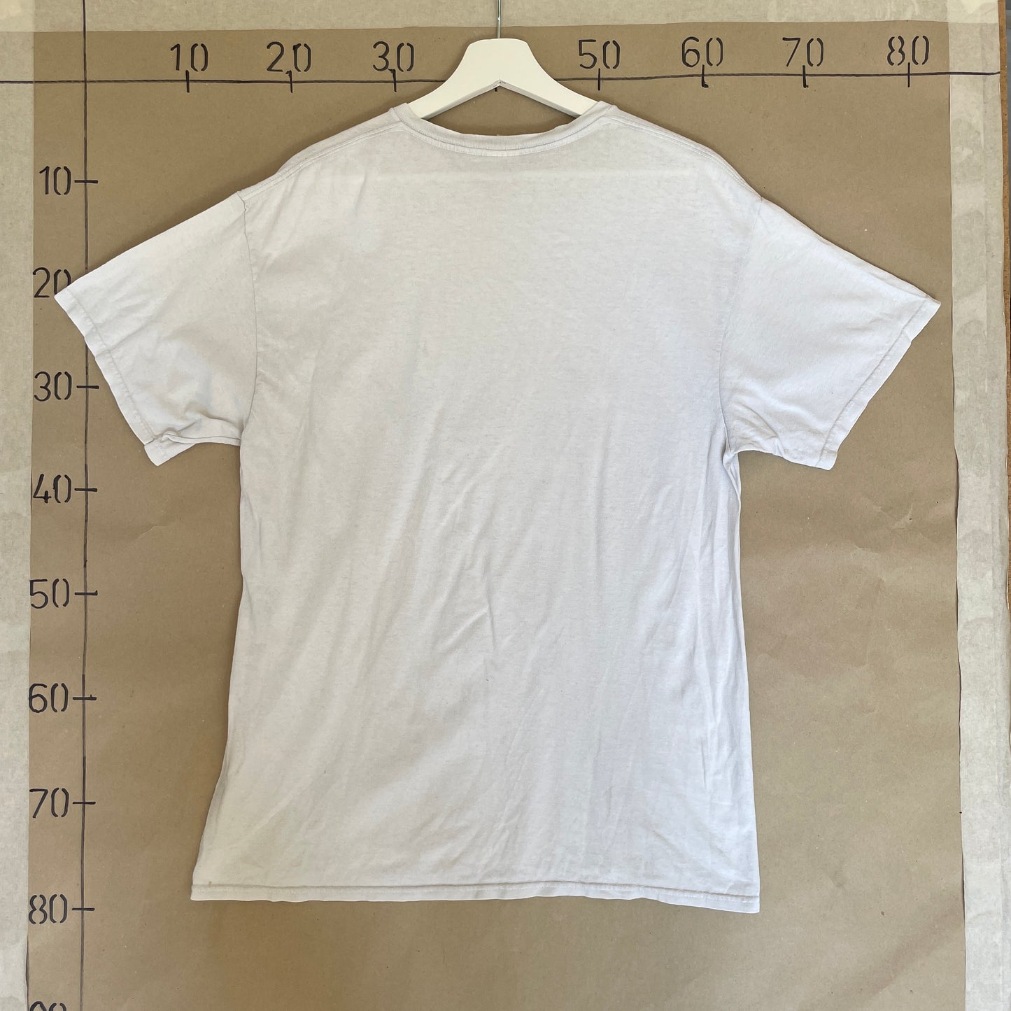 Hvid Vintage Skildpadde T-Shirt