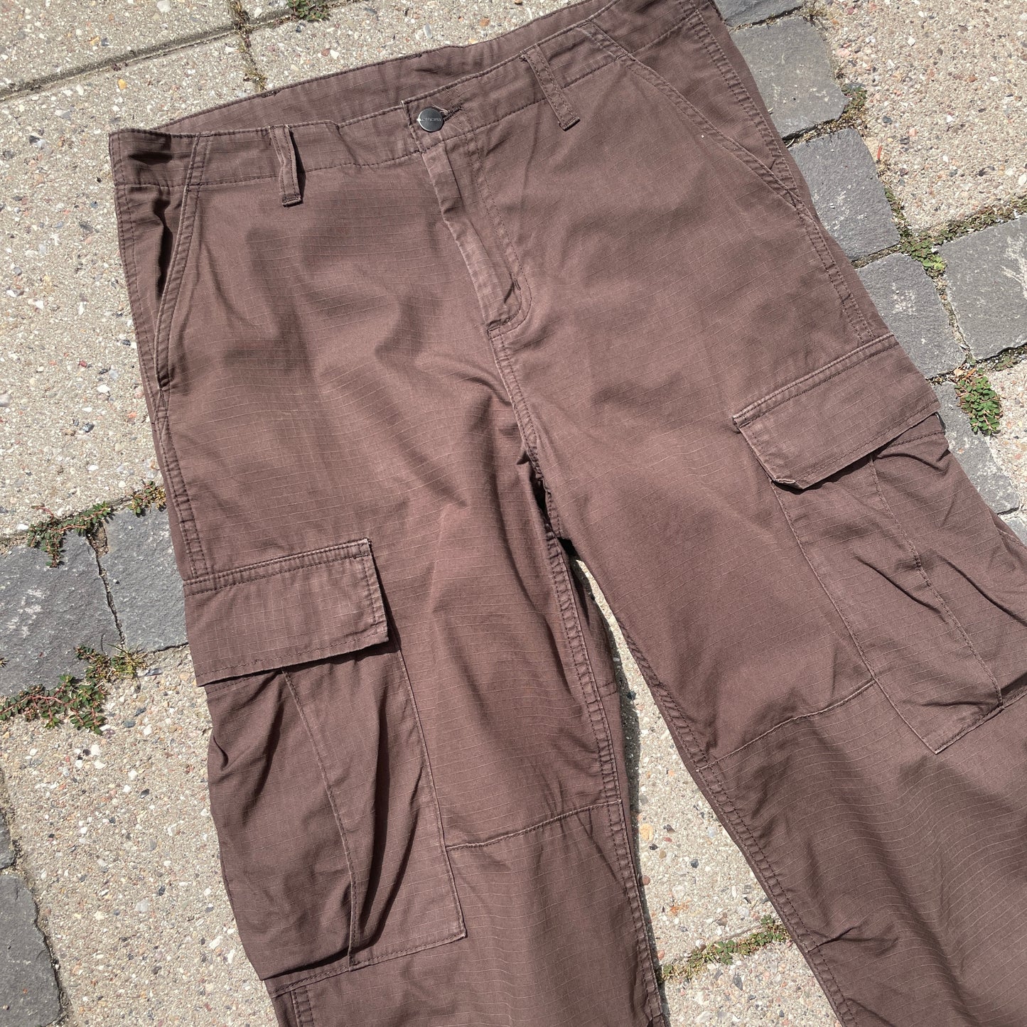 Brune Carhartt Cargobukser
