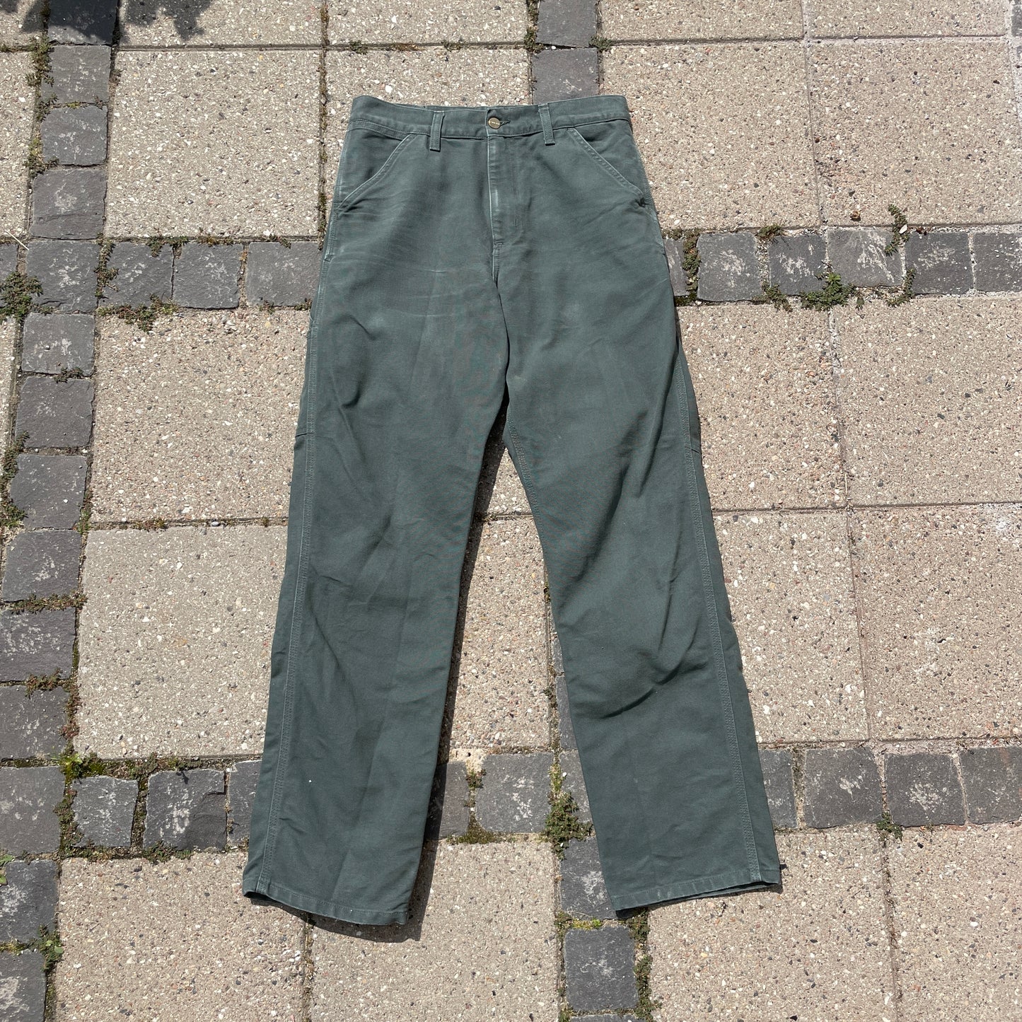 Grønne Carhartt Single Knee Work Pants