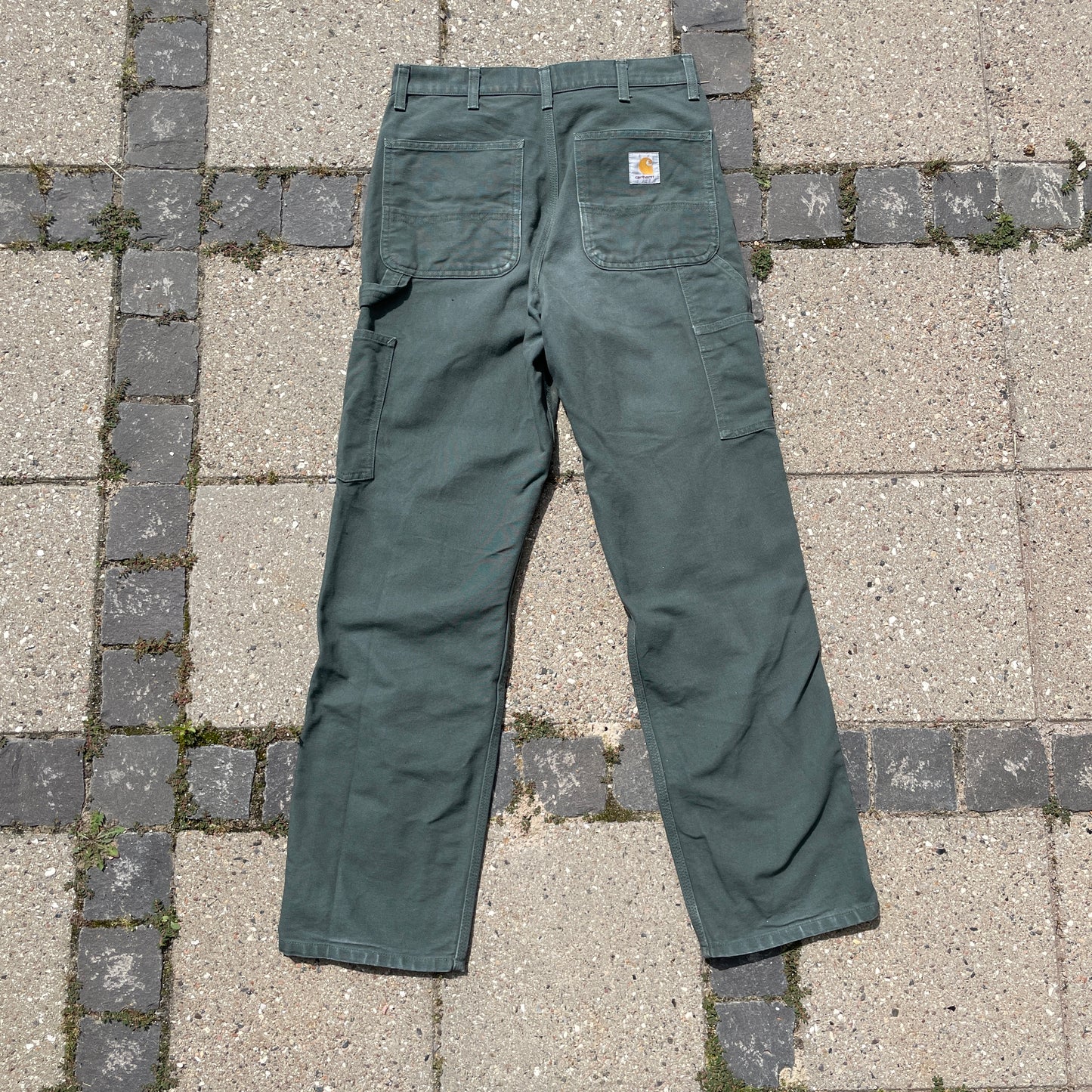 Grønne Carhartt Single Knee Work Pants