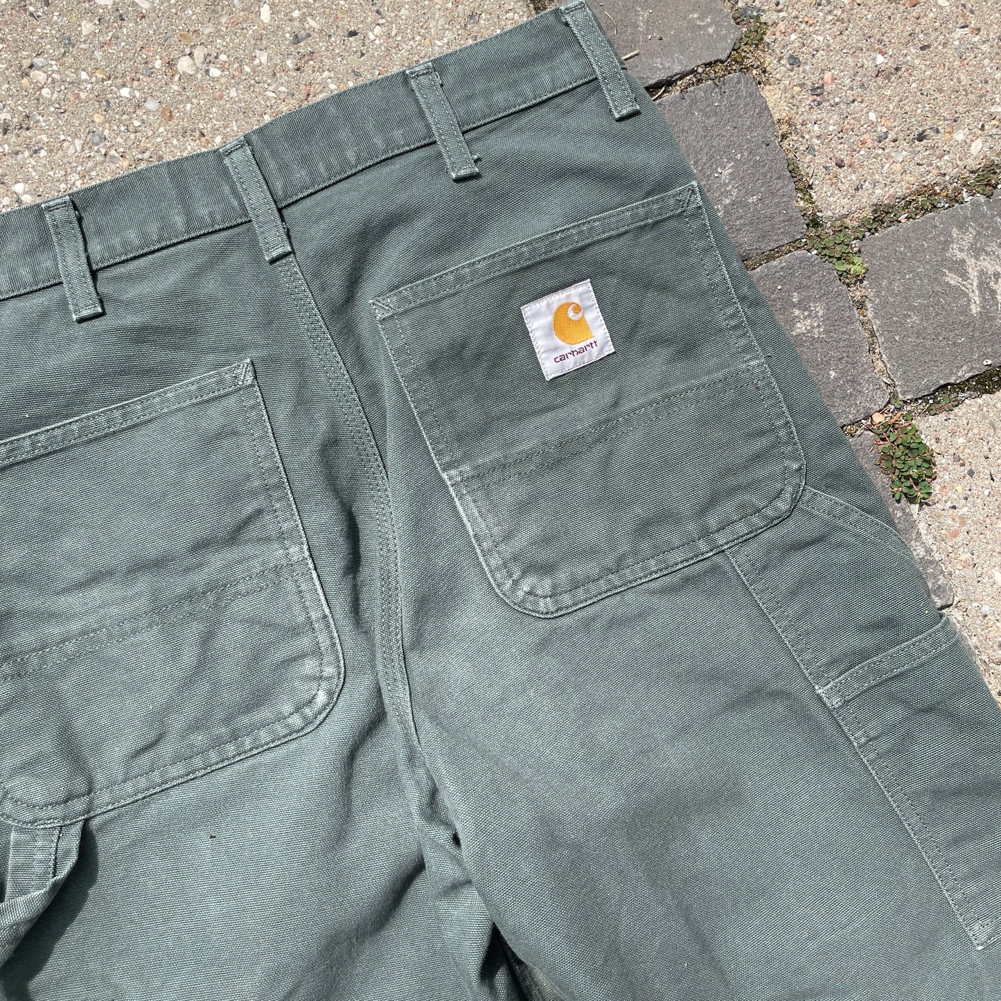Grønne Carhartt Single Knee Work Pants