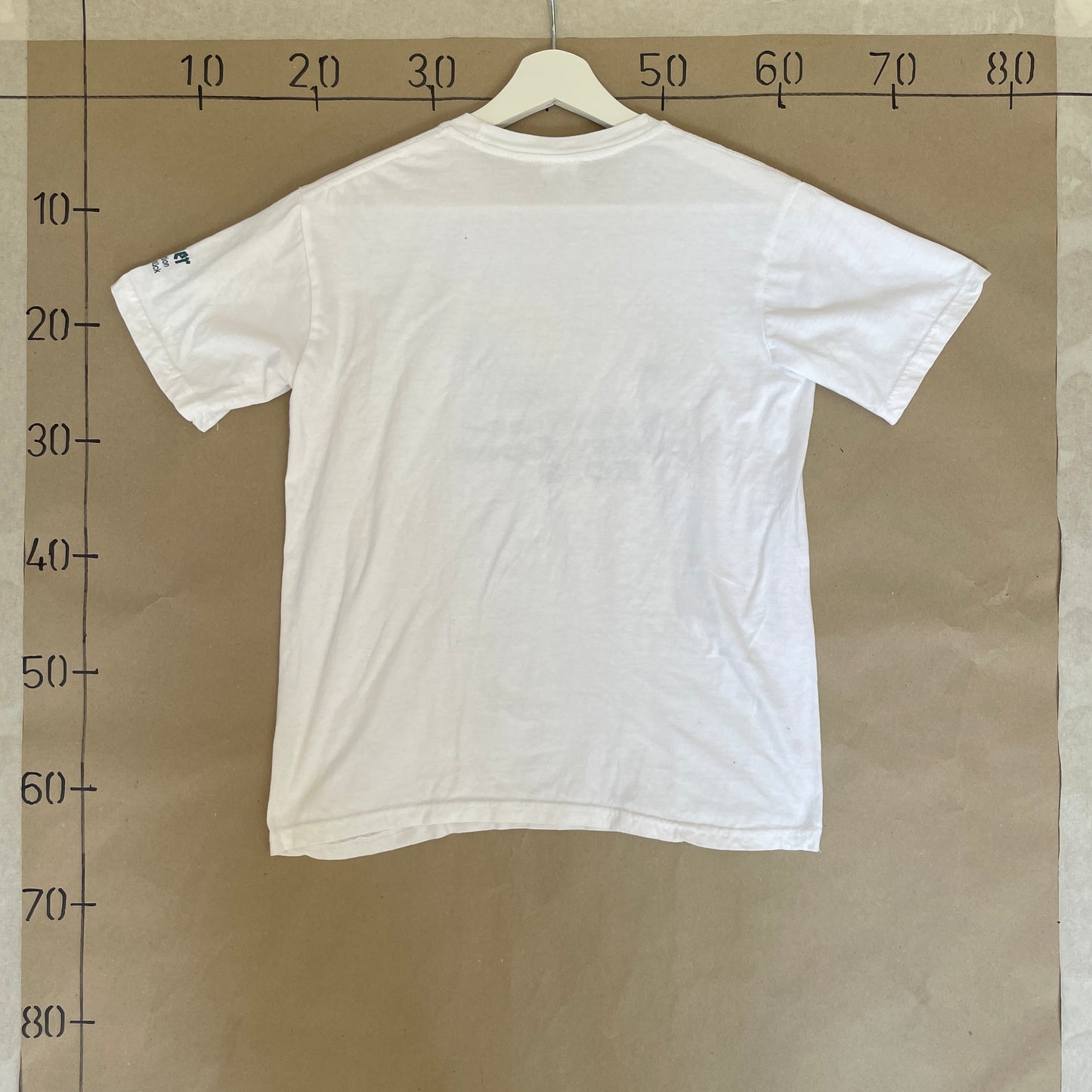 Hvid Vintage Tennis T-Shirt