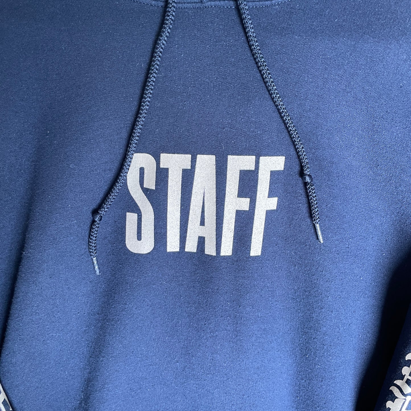Mørkeblå Justin Bieber Purpose Tour “Staff” Hoodie