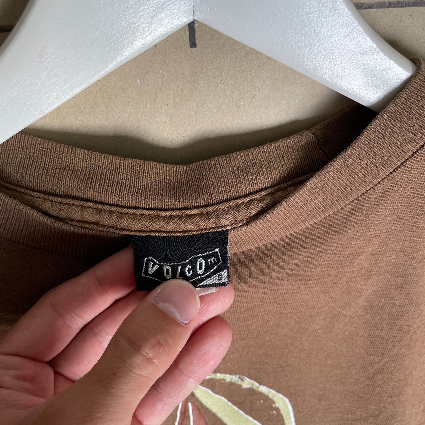 Brun Vintage Volcom T-Shirt