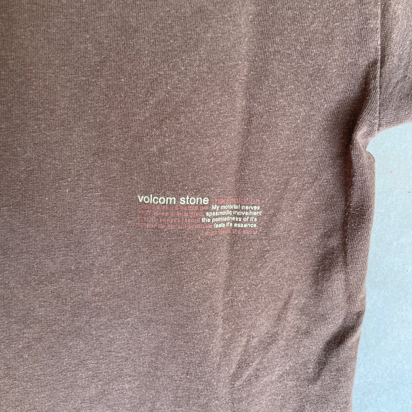 Brun Vintage Volcom T-Shirt