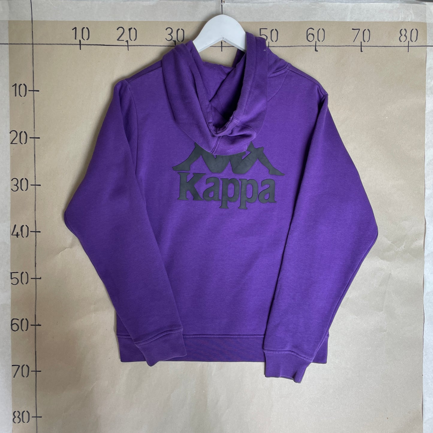 Lilla Kappa Hoodie Med Logo Print
