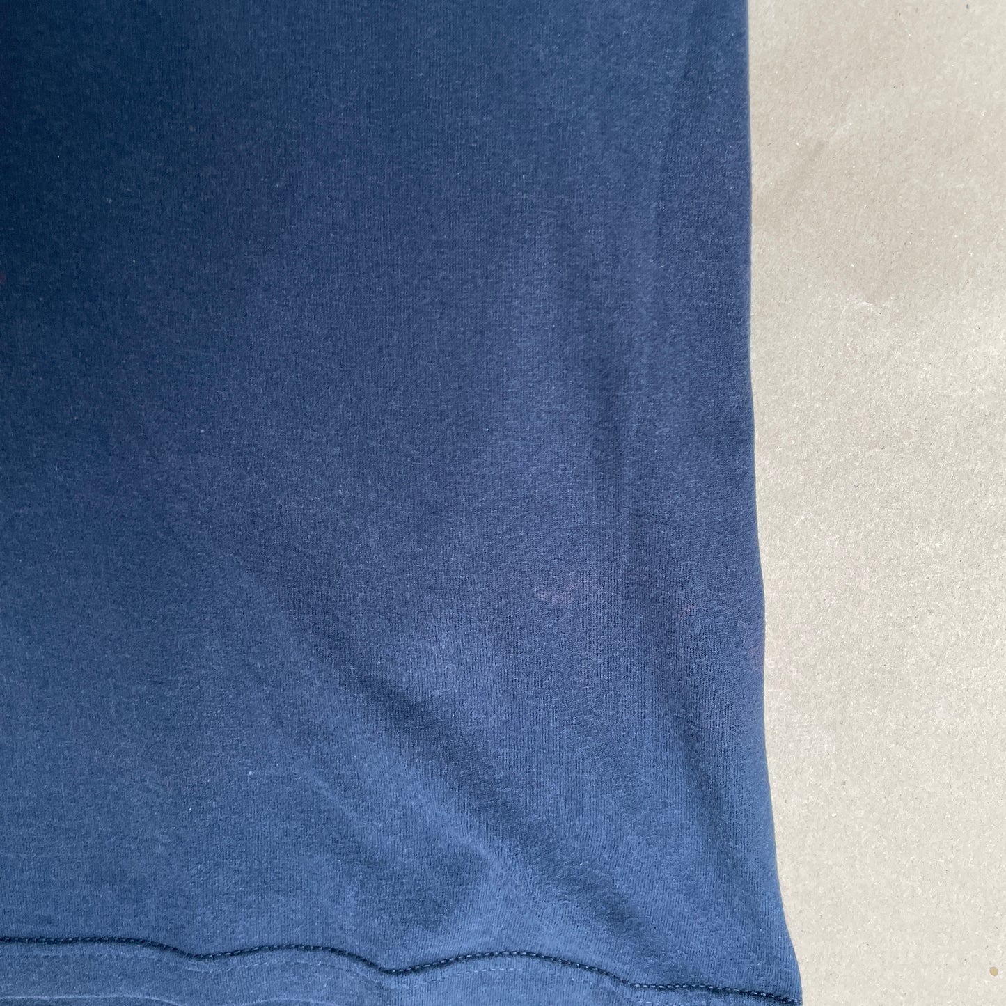 Mørkeblå Darkstar Skateboarding T-Shirt Med Logo Print