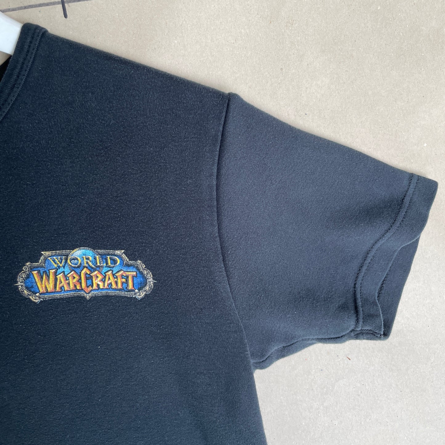 Sort World Of Warcraft T-Shirt Med Alliance Artwork Af Samwise Didier
