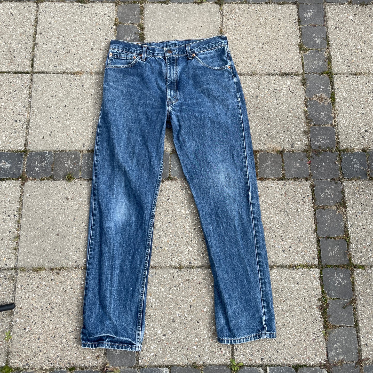 Blå Levi’s 521 Jeans – Klassisk Vintage Denim