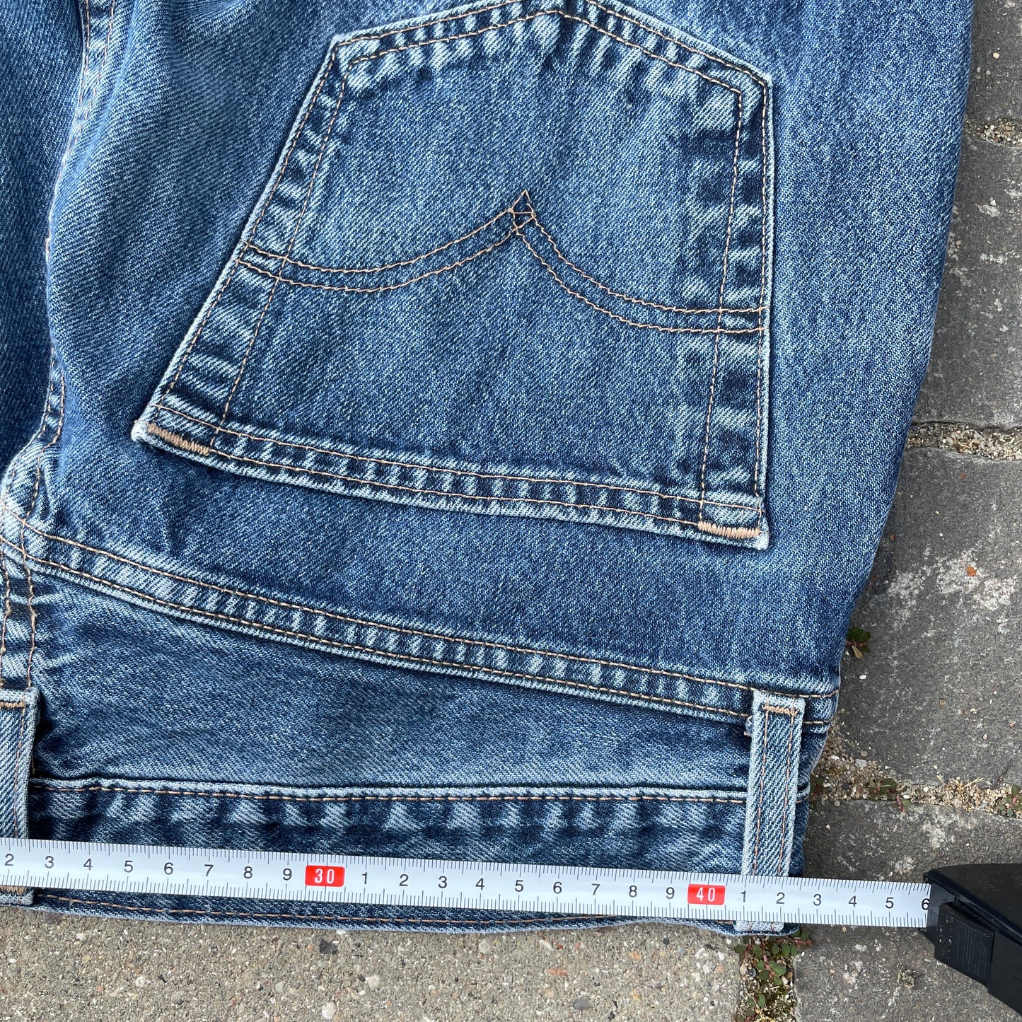 Blå Levi’s 521 Jeans – Klassisk Vintage Denim
