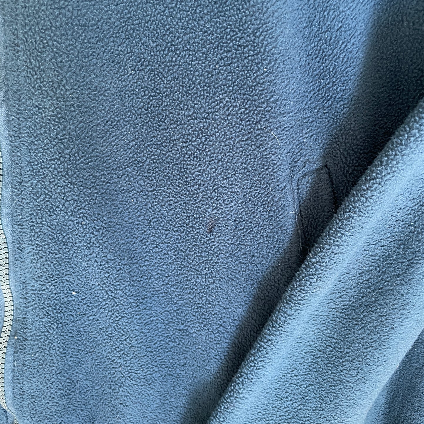 Blå Vintage Montreal Hockey Fleece Med Lynlås