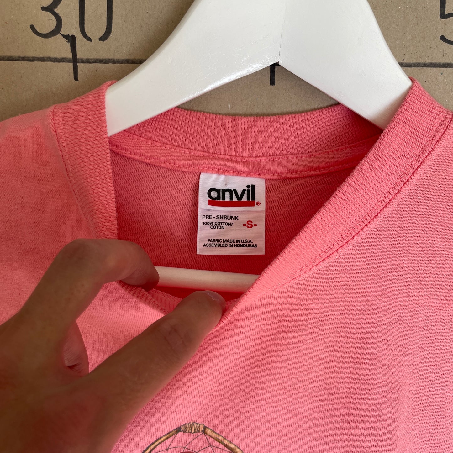 Pink Mesa Verde T-Shirt Med Drømmefanger Grafik