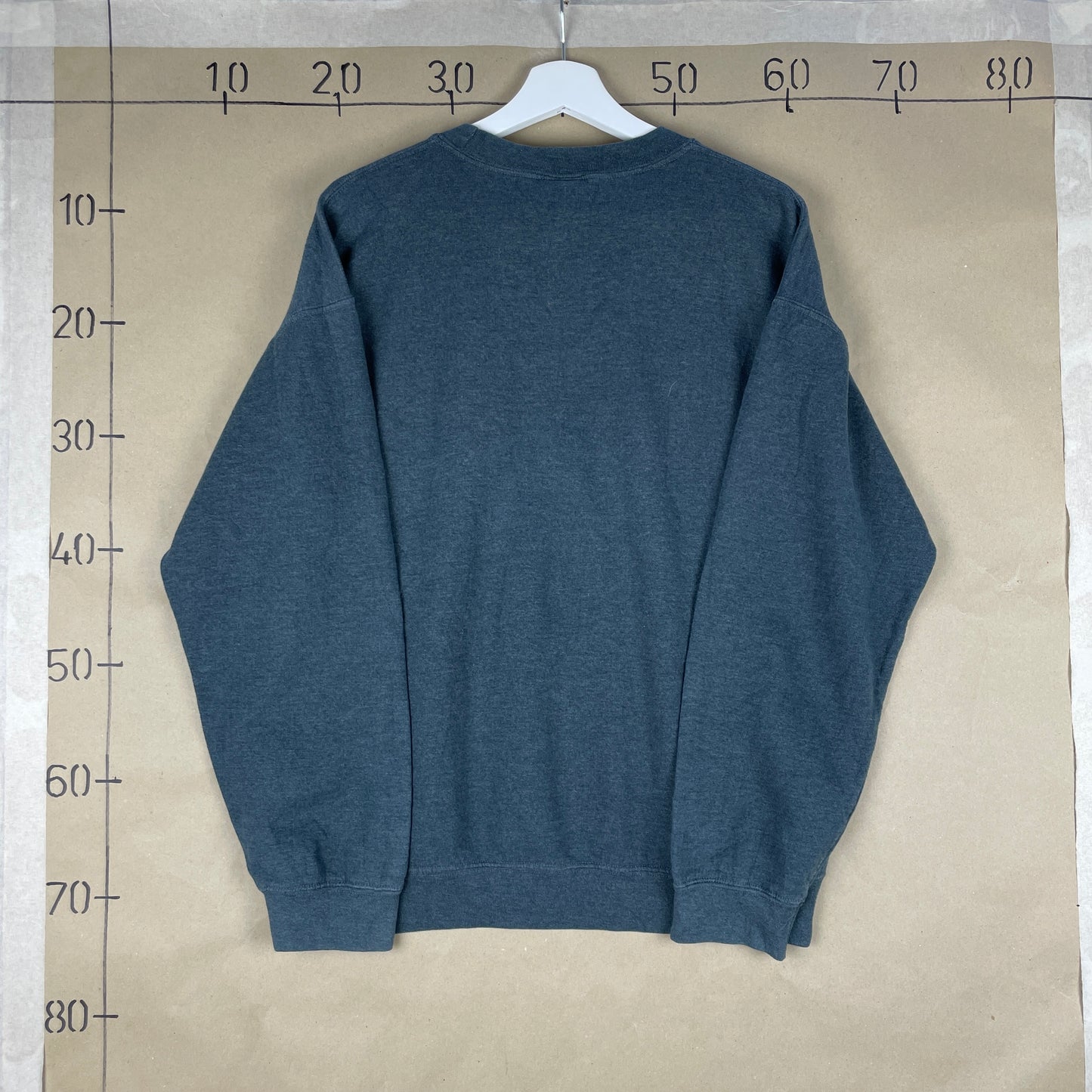 Grå Vintage Ridgewood Football Vintage Sporty Stil