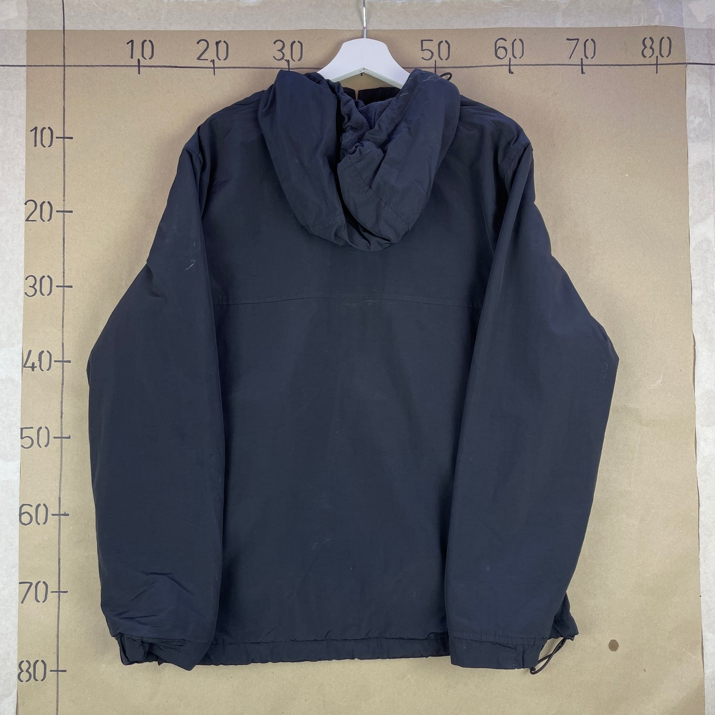 Sort Carhartt WIP Anorak Jakke Med Hætte