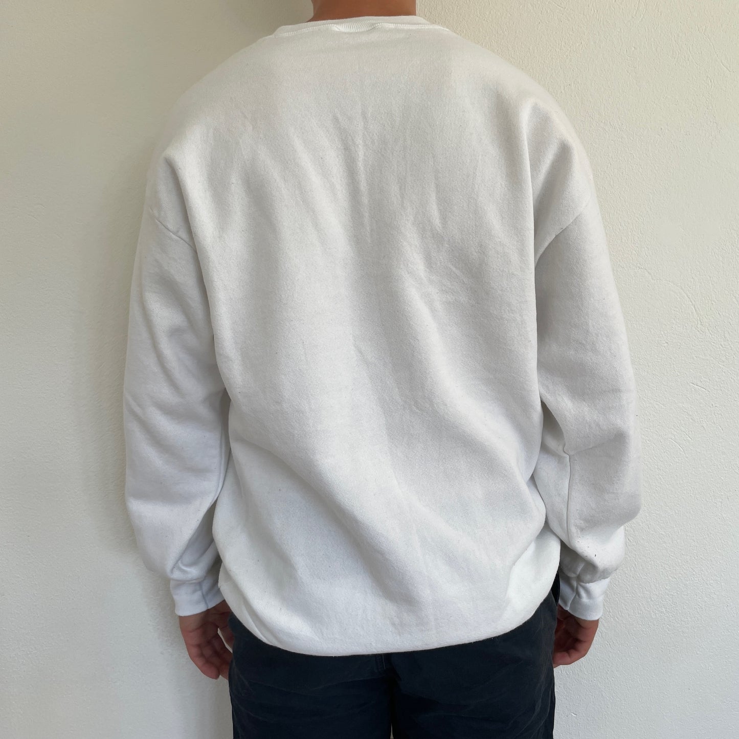 Hvid Vintage "San Diego California" Sweatshirt