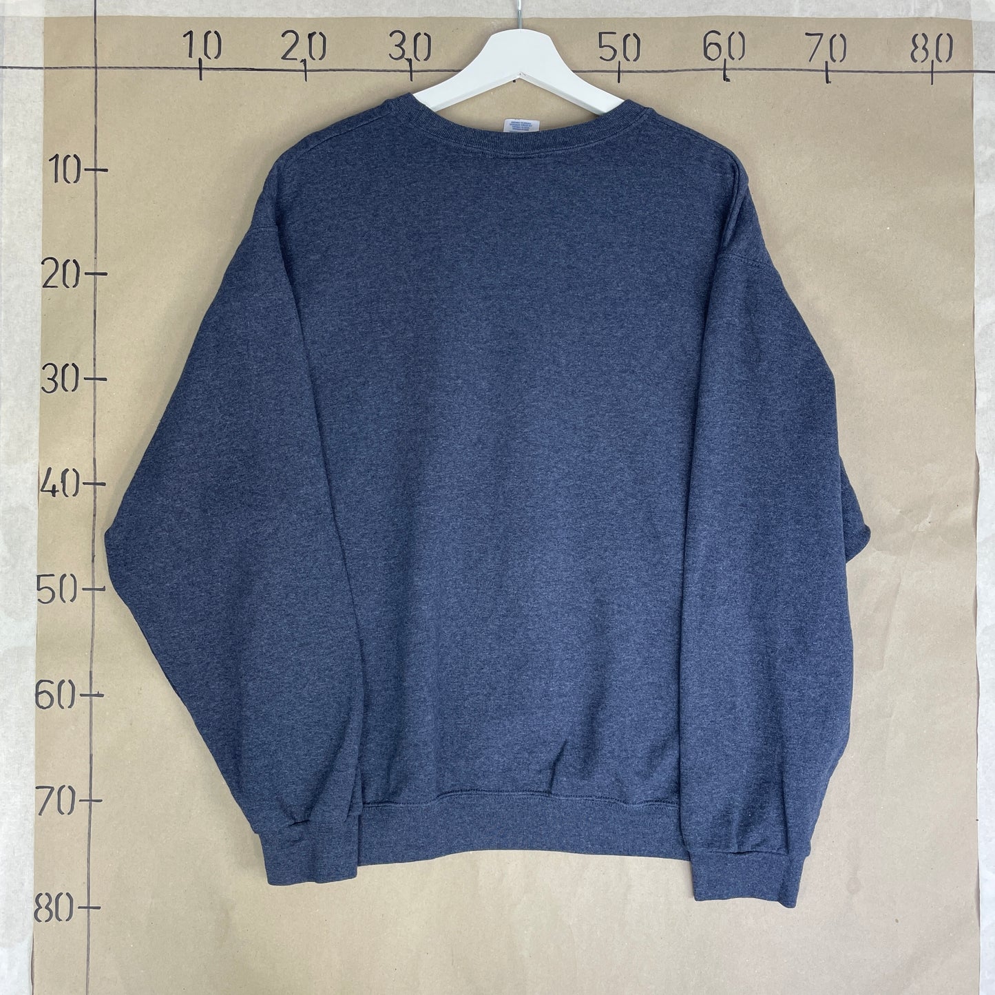 Blå Vintage Valley Lutheran Lady Chargers Basketball Sweatshirt