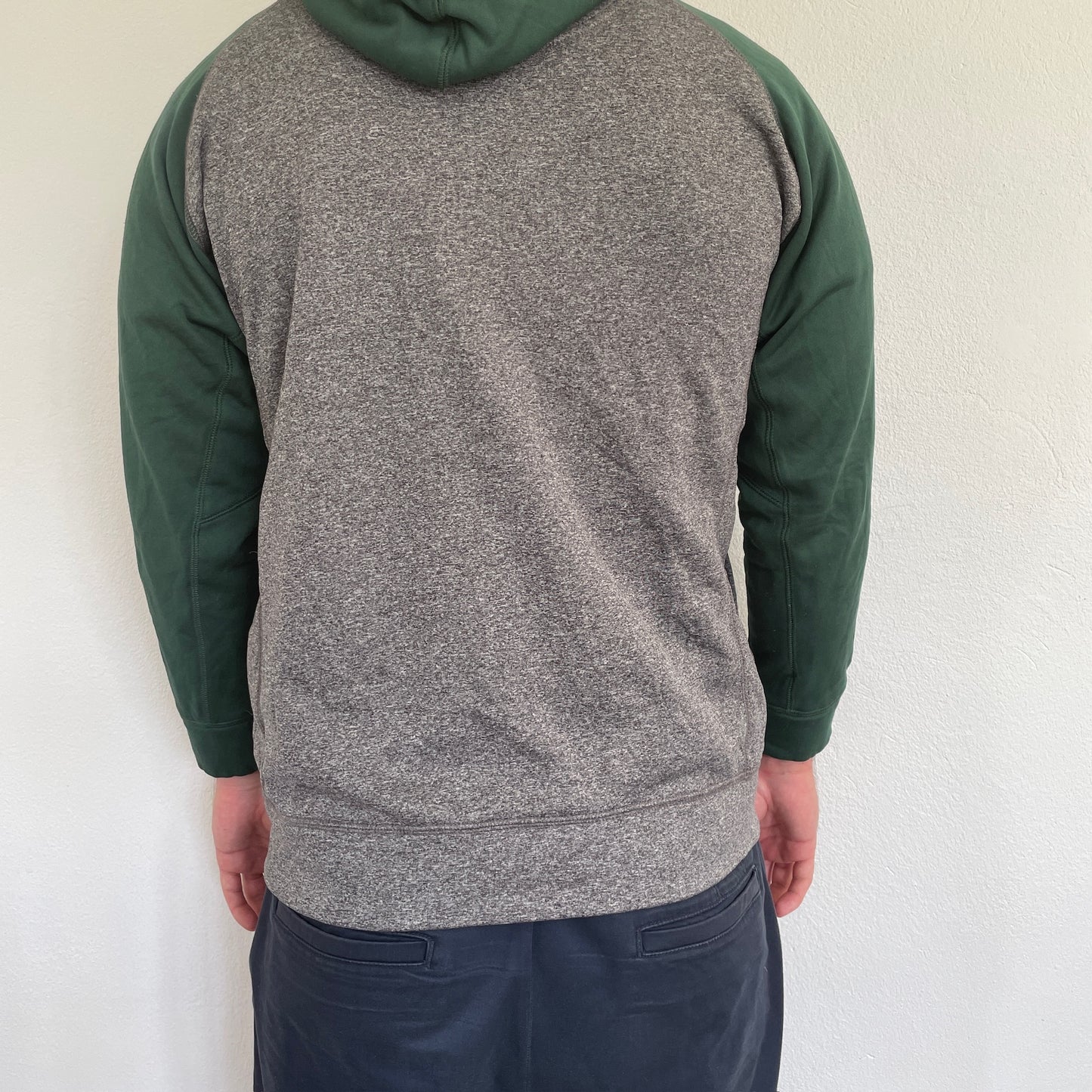 Grå & Grøn "Oregon" Champion Hoodie
