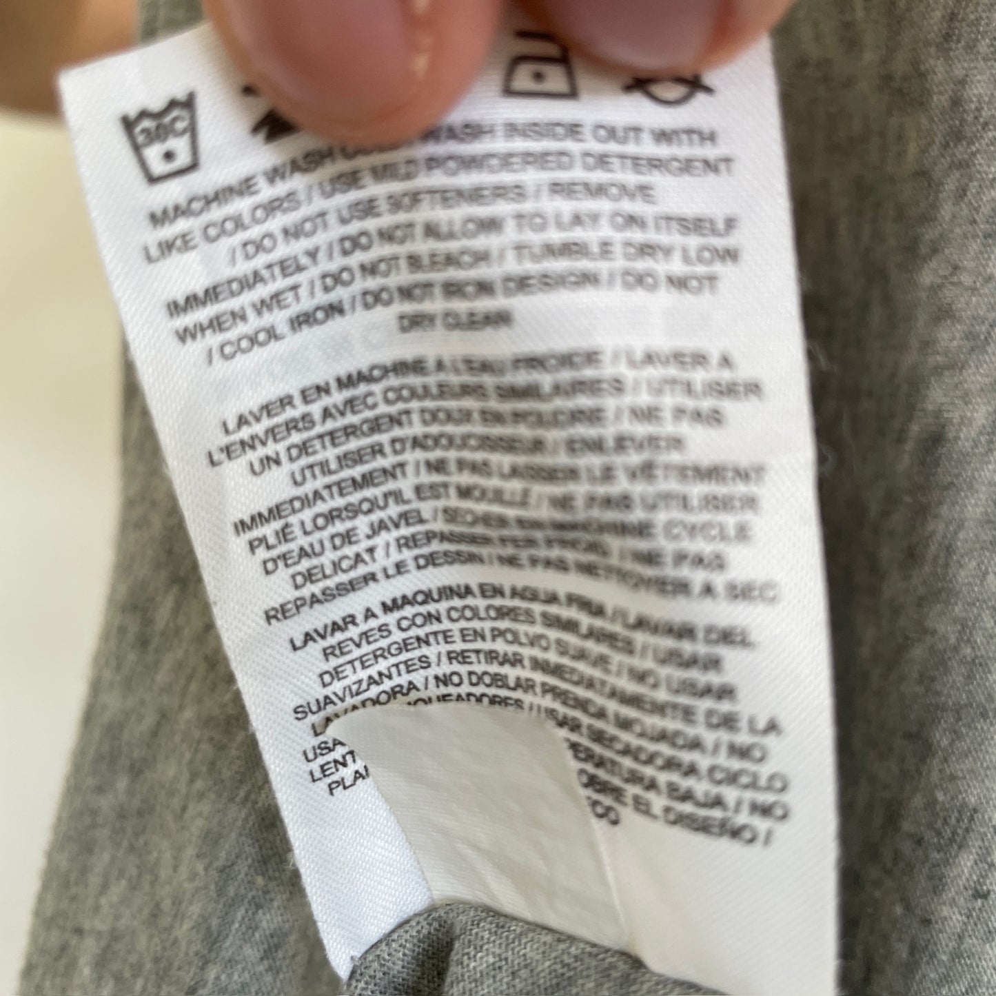 Grå Nike T-Shirt