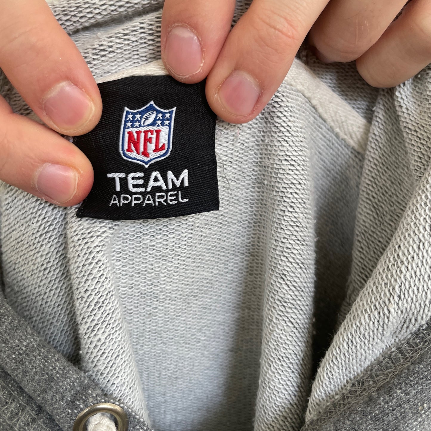 Grå NFL Pittsburgh Steelers Hoodie
