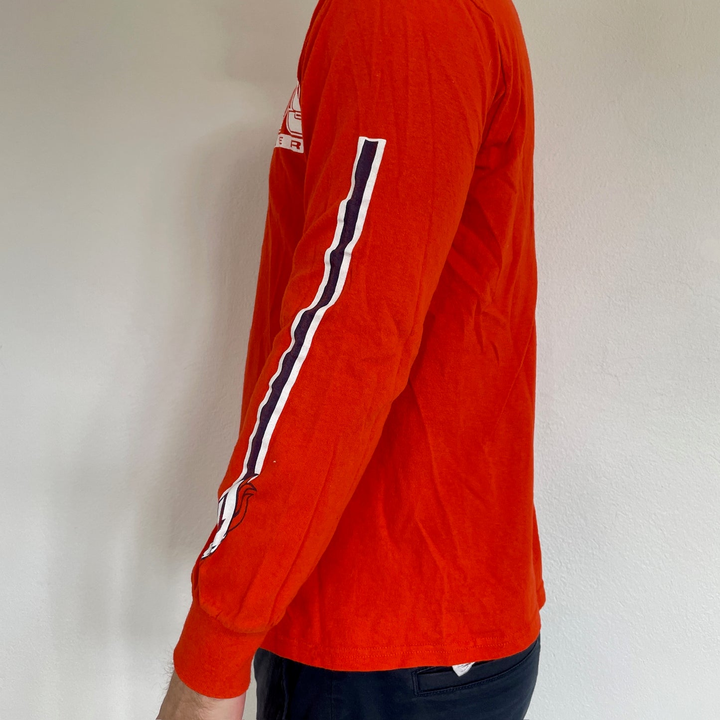Orange NFL Langærmet T-Shirt