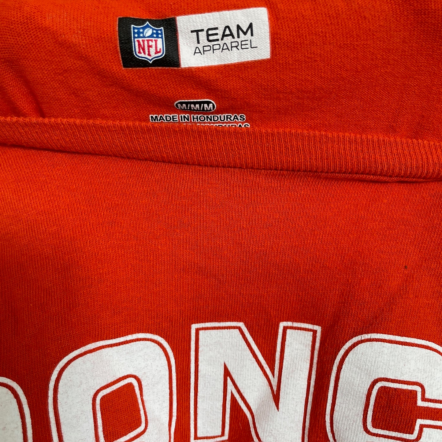 Orange NFL Langærmet T-Shirt