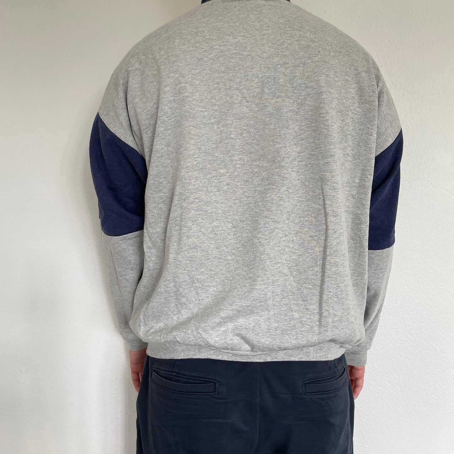 Multifarvet Vintage 1/4 Zip Sweatshirt