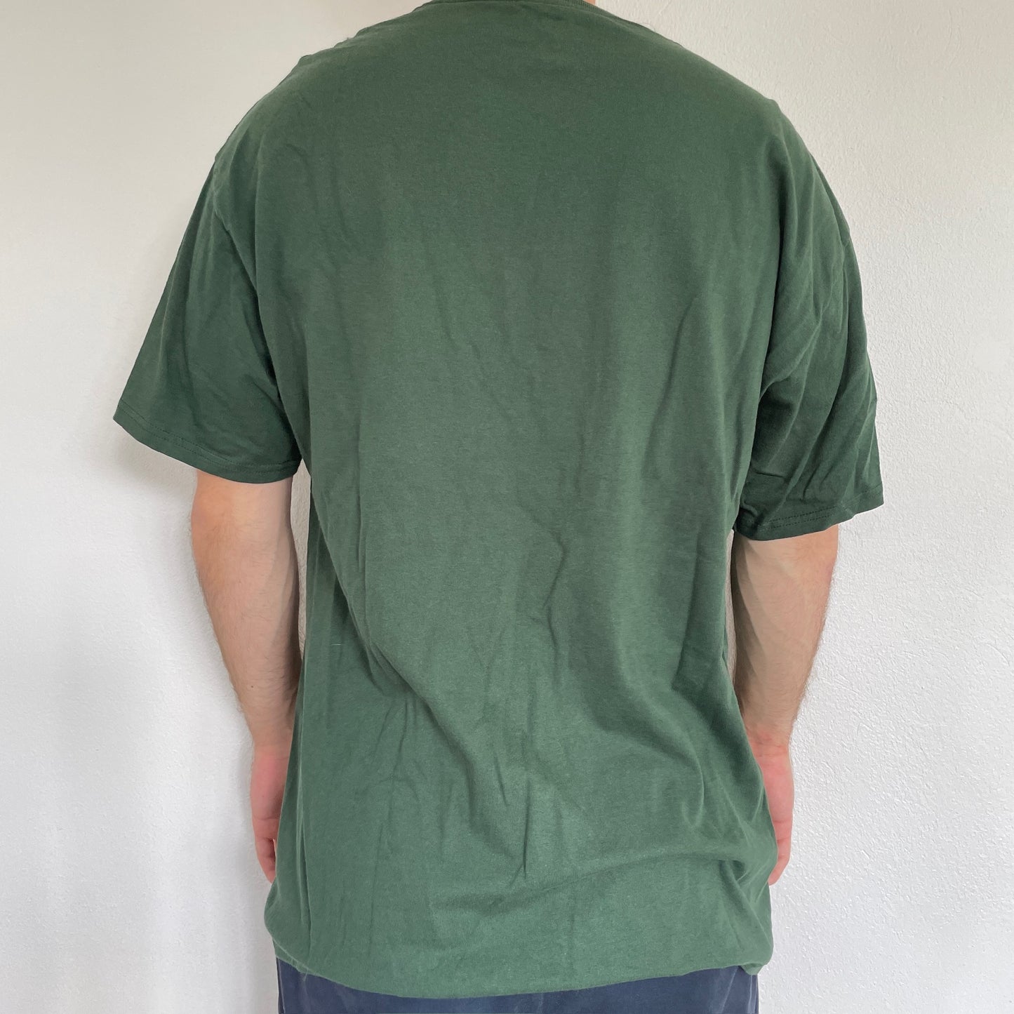 Grøn Champion "George Mason University" T-Shirt
